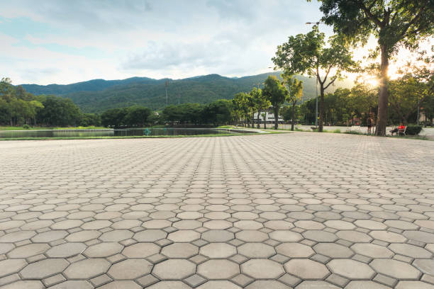 Residential Paver Driveway in Pimmit Hills, VA